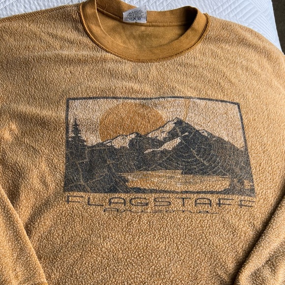 Inside out fleece Flagstaff, Arizona crewneck hoodie - Picture 2 of 4